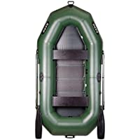 BARK B-270 2-7 m 270 cm Barca Hinchable Bote para 2 Persona Bote Inflable Bote Neumático Barco de Pesca con Panel para…